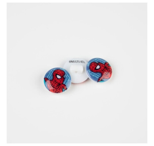 Spiderman barneknapp 15mm