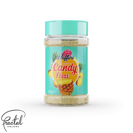 Sukkerspinn Sukker Fluffini  Ananas 300g 