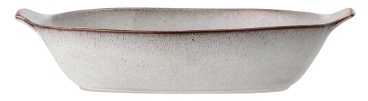 Bloomingville Sandrine serveringsskål 27,5x42,5 cm Lysegrå