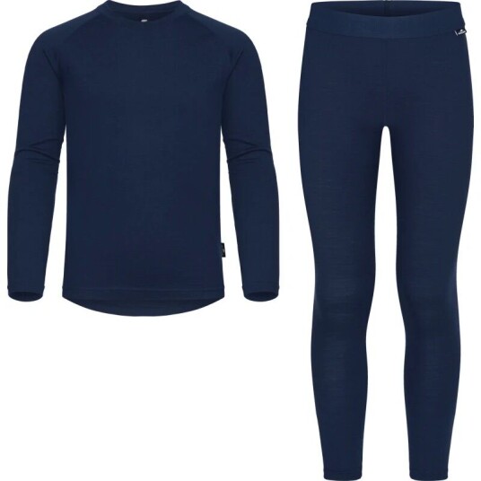 Gridarmor Viks Wool Undertøy Set Jr Navy Blazer 98/104 Gridarmor Viks Wool Undertøy Set Jr Navy Blazer 98/104