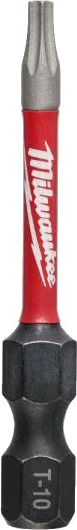 Milwaukee Shockwave TX10 50 mm Bits i Futteral for Elektroverktøy