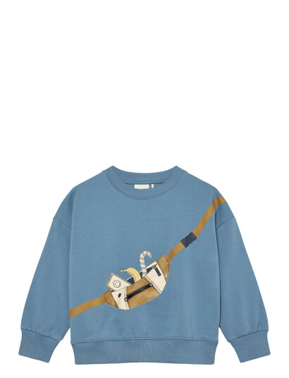 Minymo Sweatshirt Ls Blue 110 Minymo Sweatshirt Ls Blue 110