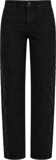 OW Collection Eldora Denim Jeans Black M OW Collection Eldora Denim Jeans Black M