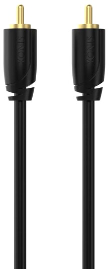 Sinox Pro Digital Coaxial Kabel Sort 3m