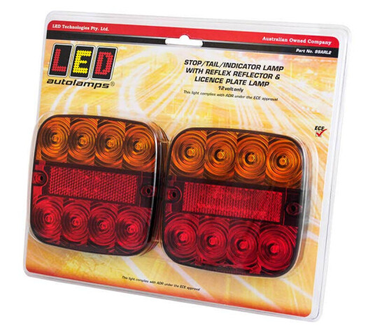LEDAutolamps Led Autolamps Magnetisk Baklampe LEDAutolamps Led Autolamps Magnetisk Baklampe