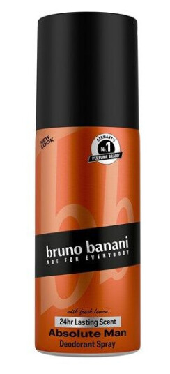 Bruno Banani Absolut Man Eau De Toilette 150ml - Maskulin Duft med Tonquin Bønner og Lavendel