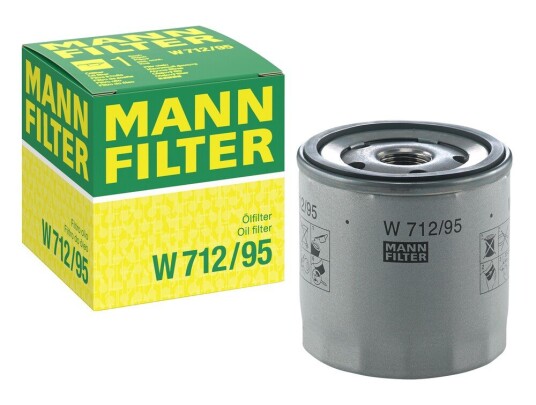 Oljefilter MANN FILTER W 712/95 Oljefilter MANN FILTER W 712/95