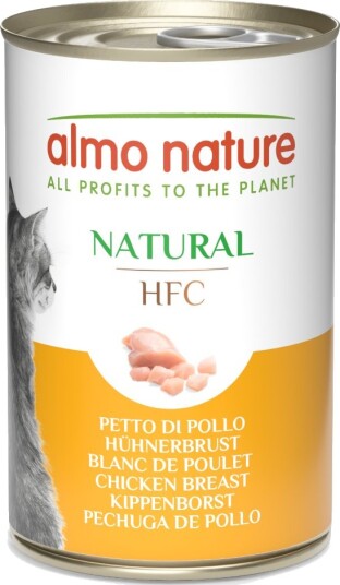Almo Nature Hfc våtfôr Natural Kyllingbryst 12 x 140 g