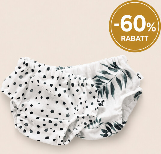 2pk Bloomers Dots&palms 2pk Bloomers Dots&palms
