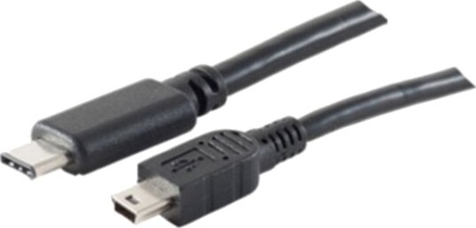 Shiverpeaks Bs77144-3.0 3 M Usb C Mini-Usb B Usb 2.0 0,48 Gbit/S Sort
