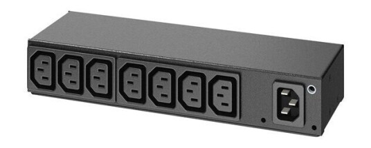 APC AP6015A Rackmontert Strømfordeler med 8 Utganger Svart APC AP6015A Rackmontert Strømfordeler med 8 Utganger Svart