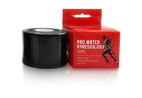 Kinesiology Tape, 5 cm x 5 m, black Kinesiology Tape, 5 cm x 5 m, black