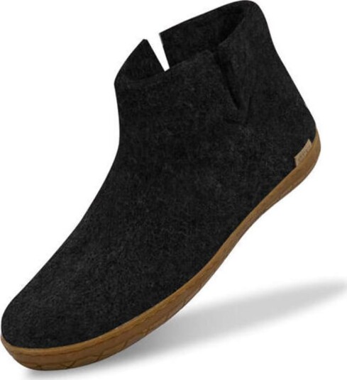 Glerups Unisex Boot With Natural Rubber Sole 36, Charcoal Glerups Unisex Boot With Natural Rubber Sole 36, Charcoal