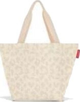 Reisenthel Shopper M Grå Gult Polyester Handlenett Mønster 15 L 510 Mm