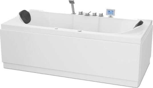 Vikingbad Kong Massasjebad 180 190 Hvit / 180cm Standard VB 107906