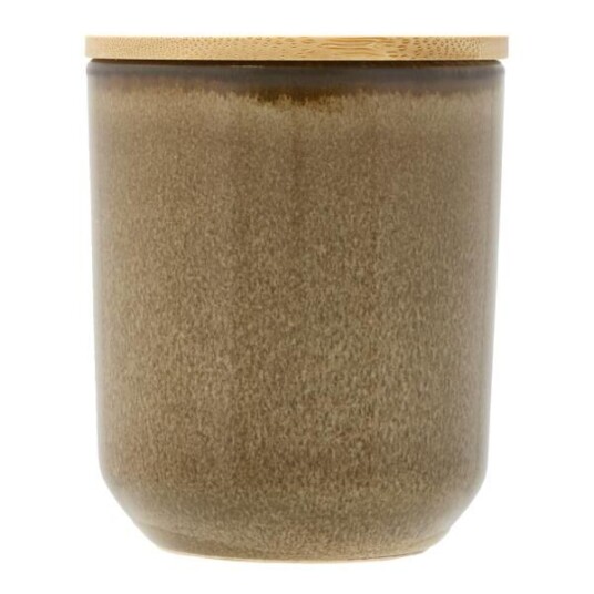 Villa Collection Iris duftlys 8x9,5 cm rapsvoks brun
