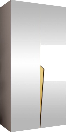 garderobeskap NO_BRAND Garderobeskap PIANO 3 100 cashmere Gull -