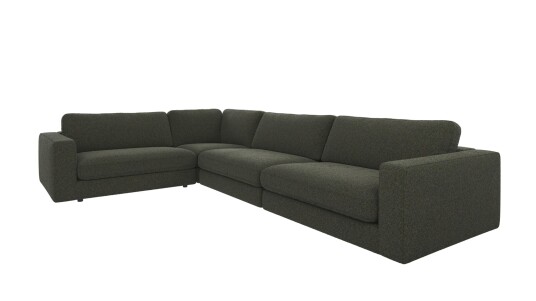 Rowico Home Duncan hjørnesofa Grønn Alice 162 345 x 233 x 78 cm Grønn