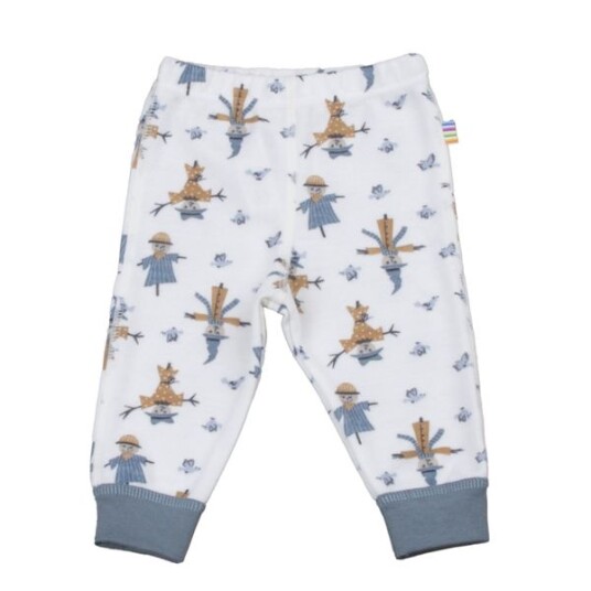 Joha Scarecrow ull/bambus leggings blå 120 Joha Scarecrow ull/bambus leggings blå 120