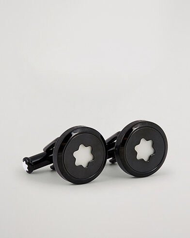 Montblanc Cufflinks StarWalker Black Cosmos