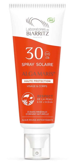 Laboratoires de Biarritz Alga Maris Sunscreen Spray SPF30 100 ml