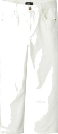 LMTD Nlmtazza Twi Dad Straight Pant Noos White 128