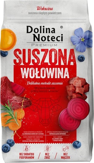 Dolina Noteci Tørrfôr Premium Storfekjøtt 2 X 9 kg