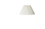 nielsen_light PLISSESKÆRM CAROLIN SIDE 17 CM HVID