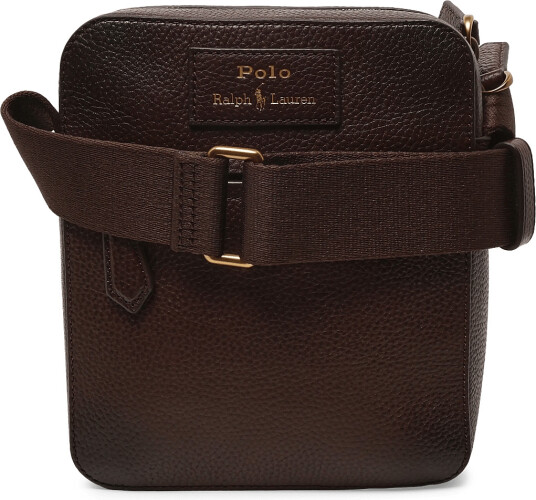 Polo Ralph Lauren Pebble Leather-Crossbody-Cxb-Sma - Brown - ONE SIZE