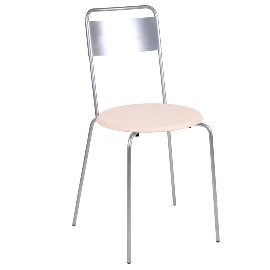 Frama Petit Rond Stol Rustfritt Stål / Skinn