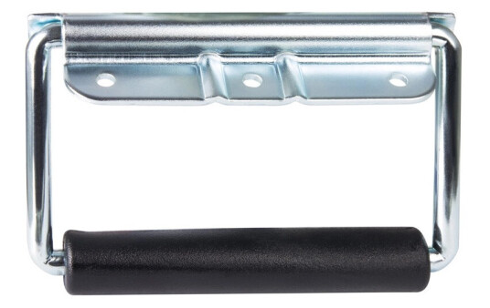 Adam Hall Hardware 3443 - Sprung Drop Handle galvanised