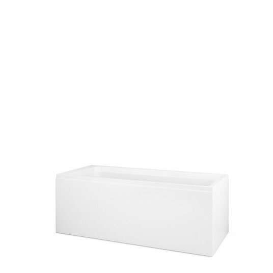 Macro Living Badekar med frontpanel 158x70 cm, Hvit