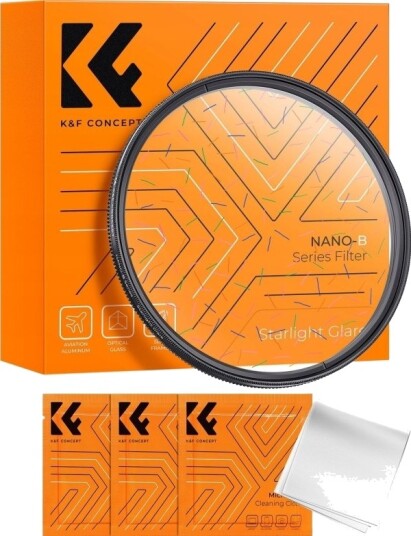 K&F Nano-Mrc 58 Mm Starlight Glare Fargerike Tekniske Flares (Kf01.2681)