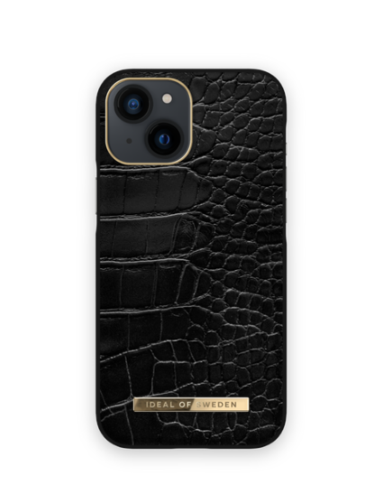 Ideal Of Sweden Atelier Case iPhone 13 Mini Neo Noir Croco