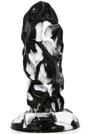 Dragonis Dildo Black-White 19 cm
