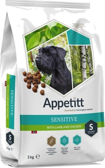 Appetitt Sensitive Lammefôr til Små Hunder 3 kg