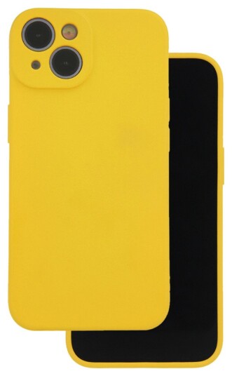 Silikondeksel til iPhone 15 Pro Max   6.7tm   Gul
