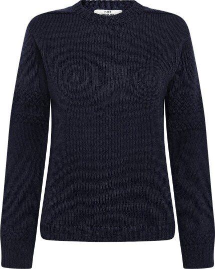 Mads Nørgaard Wool Karoline Sweater SKY CAPTAIN S