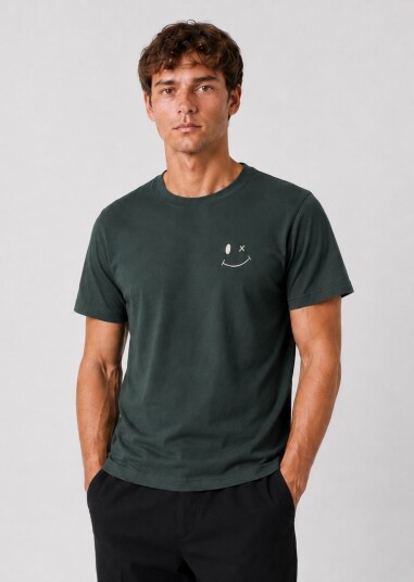 Clean Cut Copenhagen Patrick Organic Tee Grønn XL