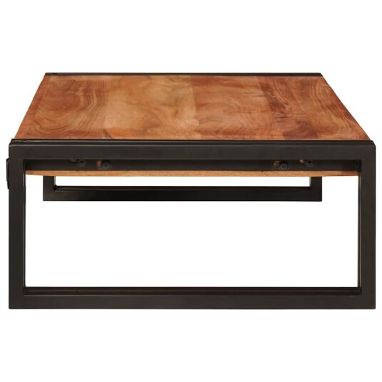  Badehylle med hylle 80 x 50 x 23 cm Massiv mango tre jern