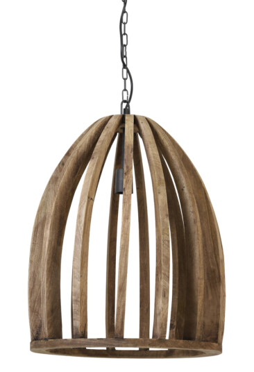 Light & Living Haranka Hengelampe Wood Dark-Brown Ø47 Light & Living Haranka Hengelampe Wood Dark-Brown Ø47