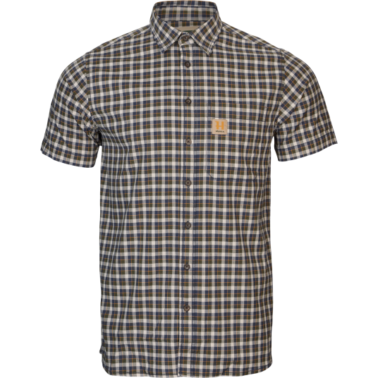 Härkila Fjell S/S Skjorte Herre Naval Blue Check S Härkila Fjell S/S Skjorte Herre Naval Blue Check S