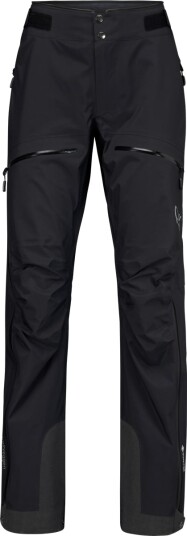 Norrøna Women's Trollveggen GORE TEX Pro Light Pants Caviar Black L