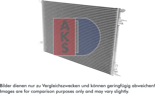 Kondensator, klimaanlegg AKS DASIS 152038N