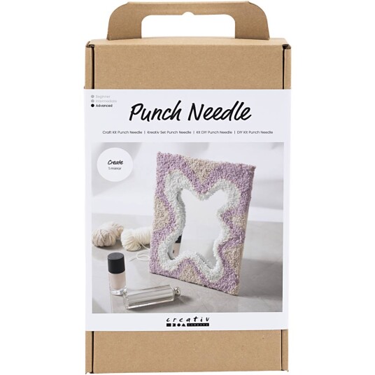 DIY Kit Craft Kit Punch Needle Mirror 977630