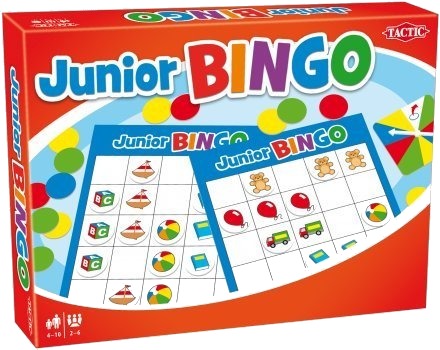 Tactic Junior Bingo - Fargerik Brettspill for 2-6 Spillere Tactic Junior Bingo - Fargerik Brettspill for 2-6 Spillere
