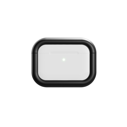 Arc Pulse Deksel i Aluminium til AirPods Pro 3 Matt svart