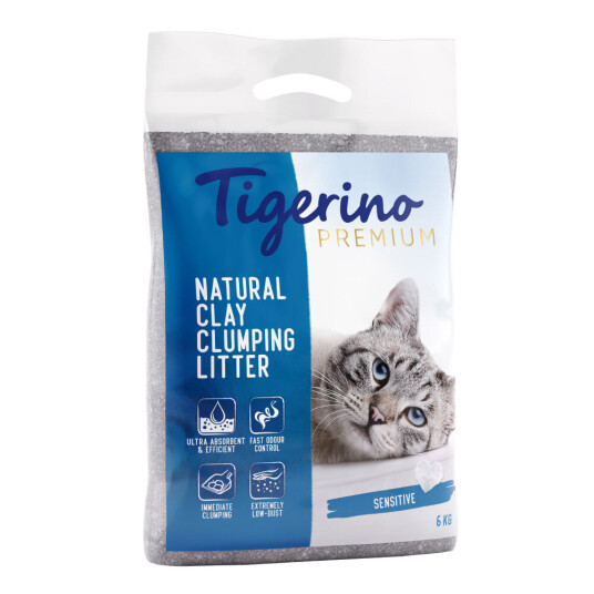 Tigerino Canada Style Premium Kattesand Sensitiv 6 kg Prøvepakke