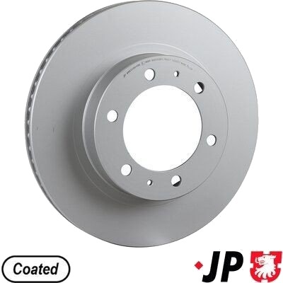 Bremseskive JP GROUP 4863105100
