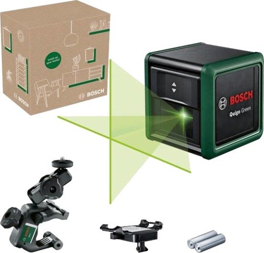 Bosch Diy Krysslaser Quigo Green Bosch Diy Krysslaser Quigo Green